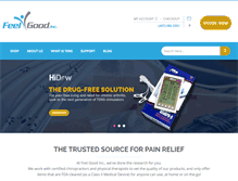 Tablet Screenshot of feelgoodinc.org